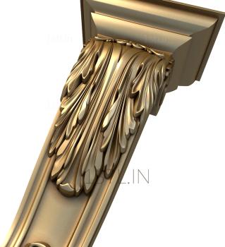 Corbels (KR_0564) 3D model for CNC machine